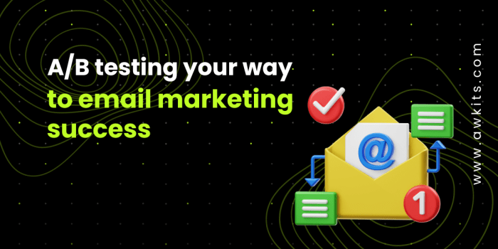 Email marketing A/B testing tips